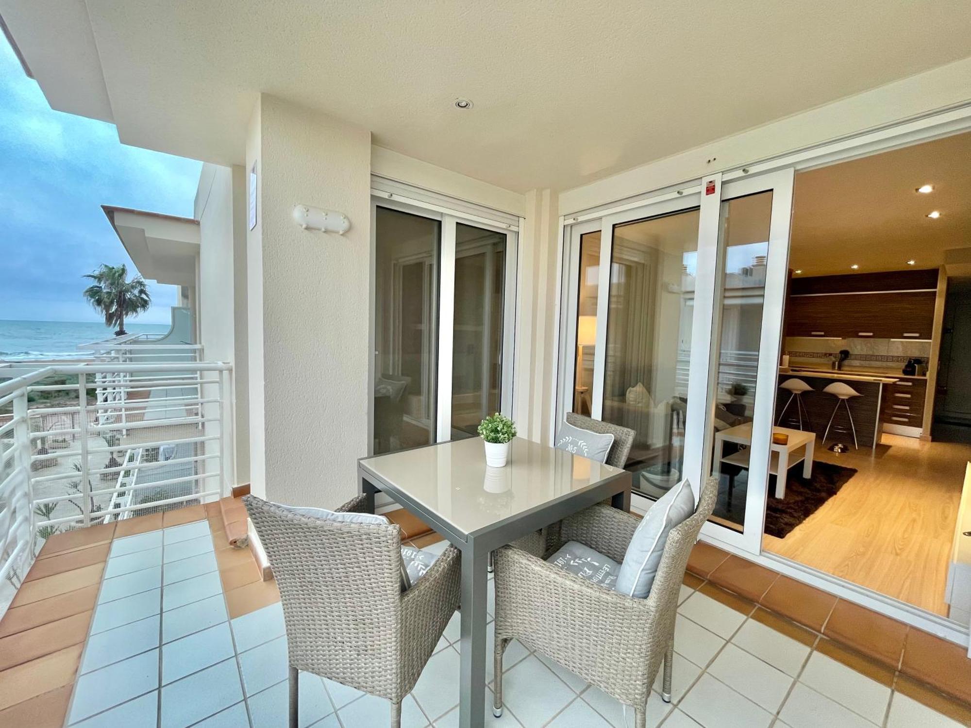 Fantastico Apartamento Con Vistas Al Mar Peniscola Bagian luar foto