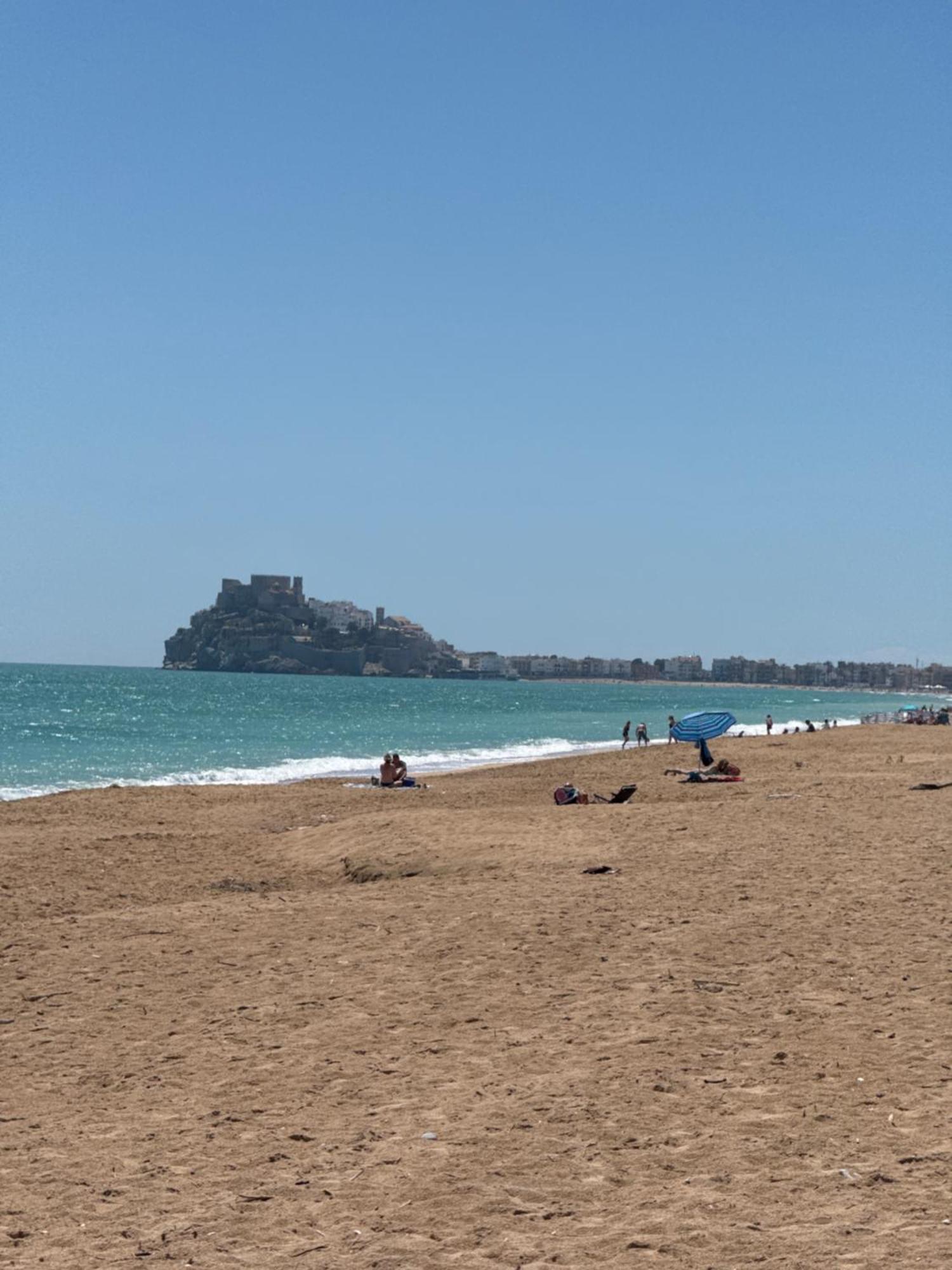 Fantastico Apartamento Con Vistas Al Mar Peniscola Bagian luar foto